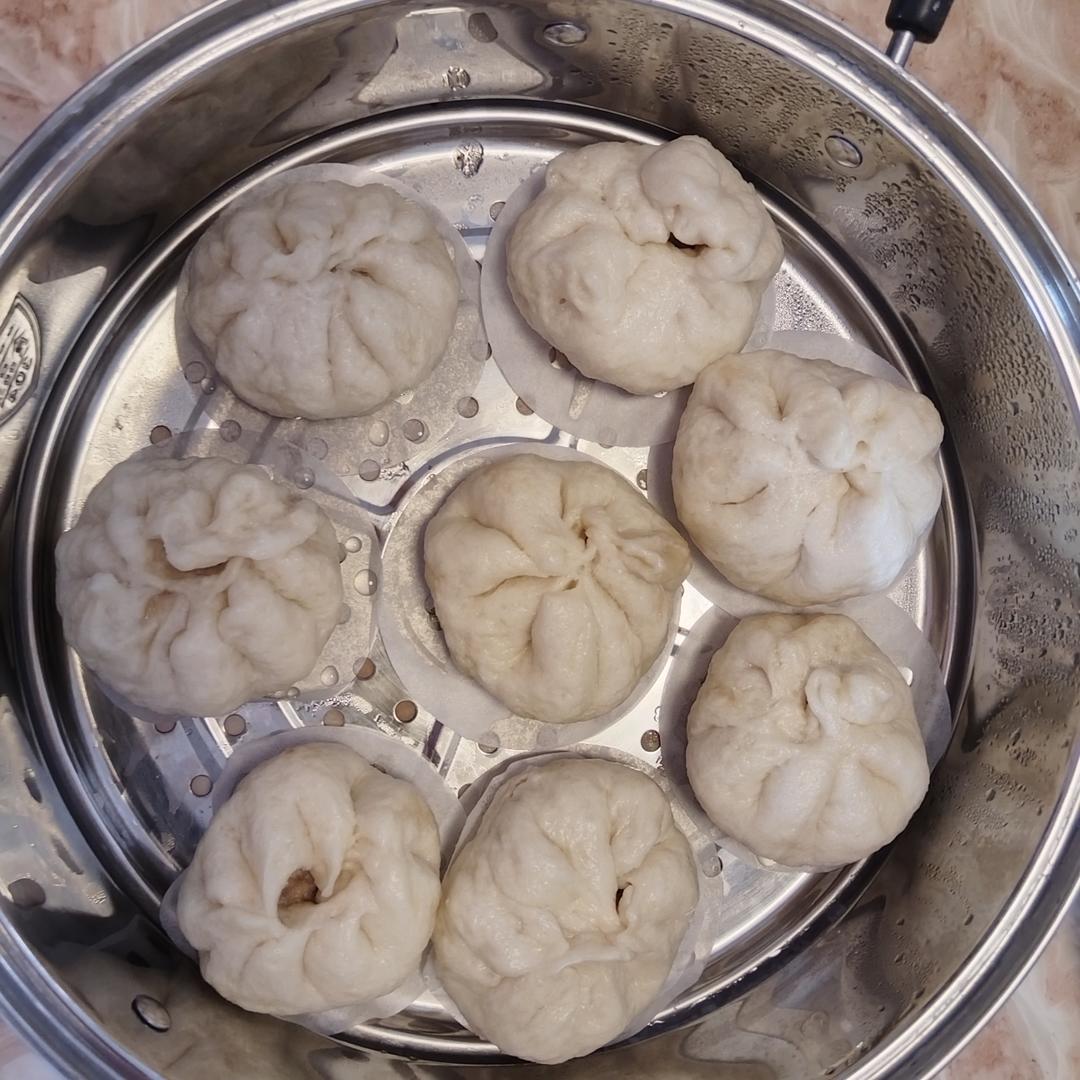 好吃多汁的肉包子肉馒头【步骤超详细】