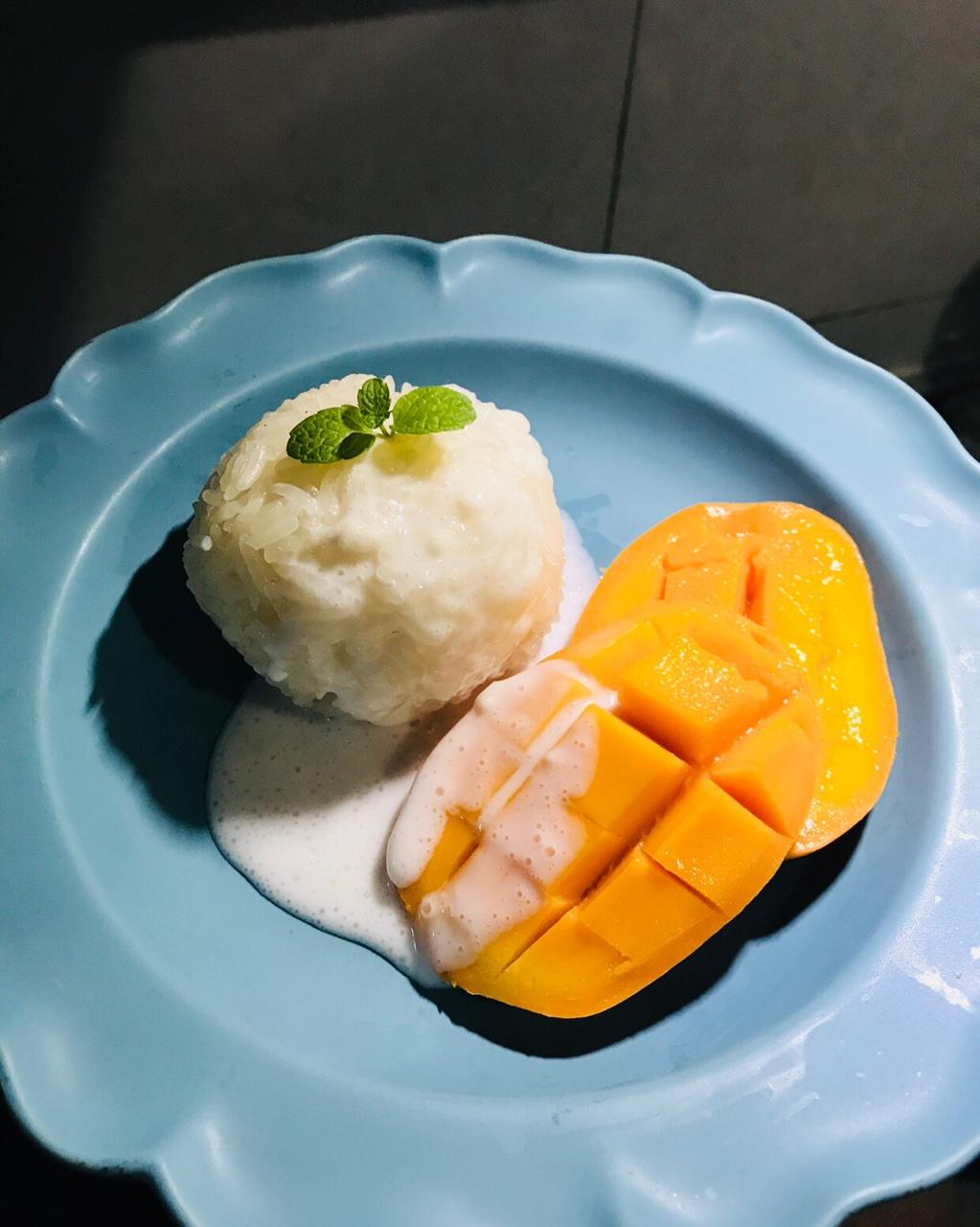 翻滚吧大厨—泰式芒果糯米饭厨<Coconut Sticky Rice with Mango>