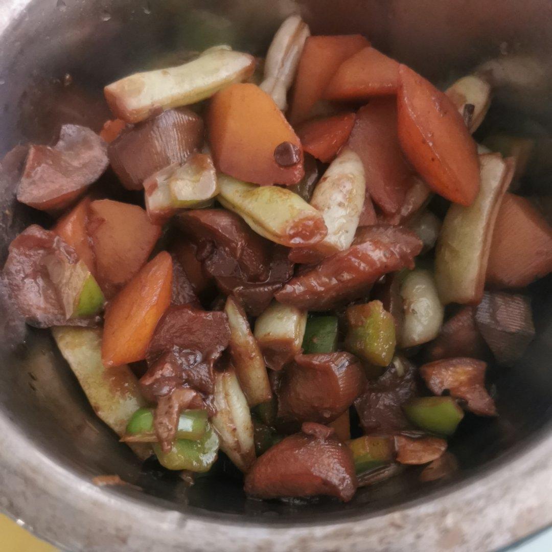 豆角烧土豆茄子