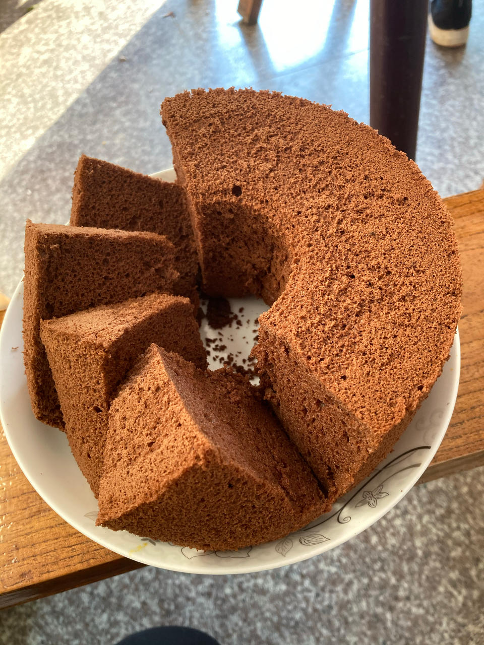 不消泡的巧克力戚风