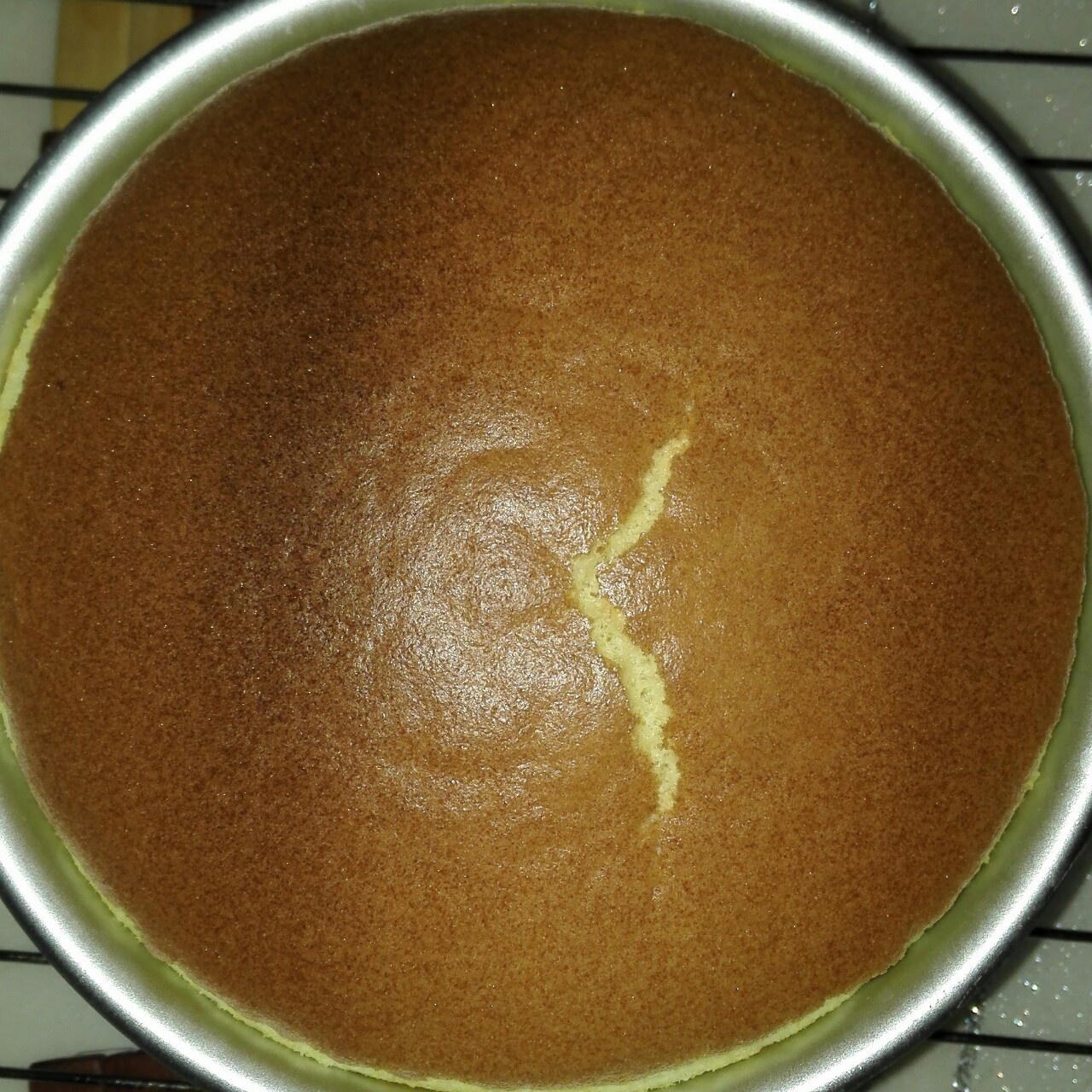 6寸原味戚风蛋糕