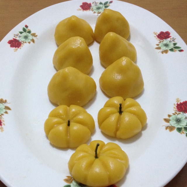 奶香糯米窝窝头