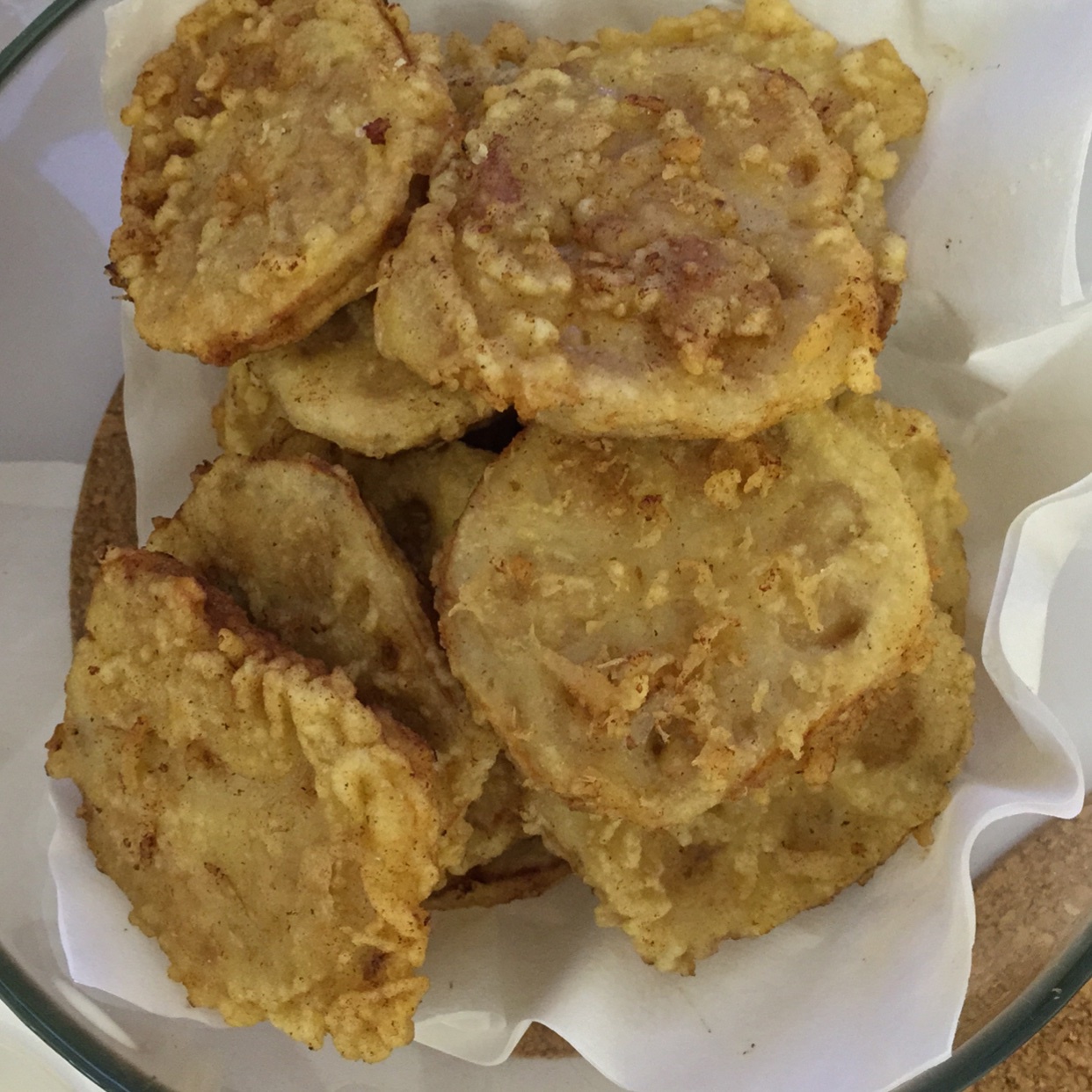 香煎葱香藕夹