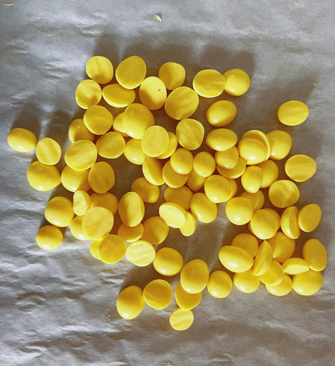 入口即化的无添加蛋黄溶豆