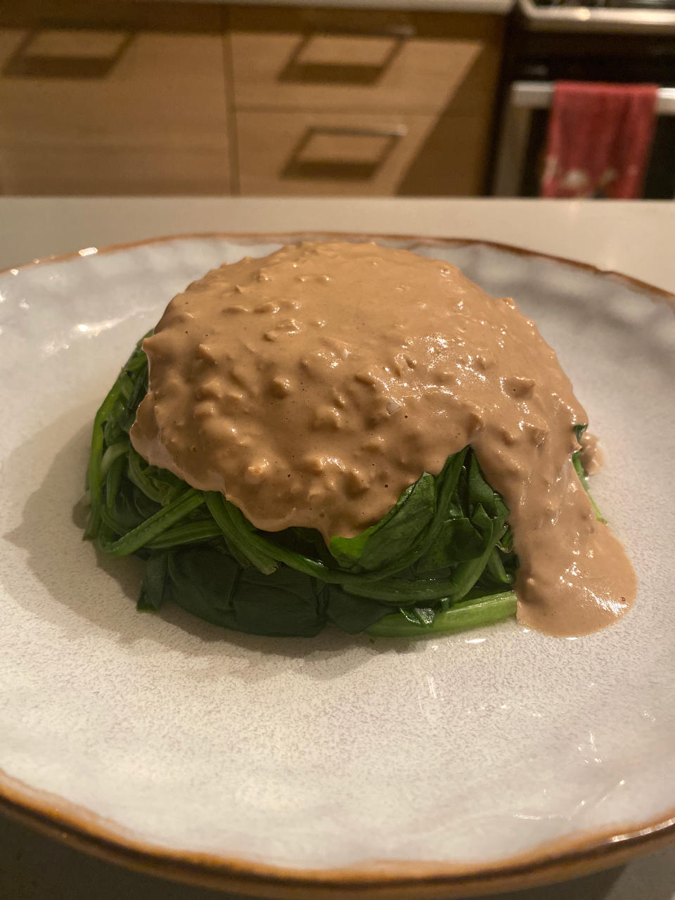 麻酱菠菜
