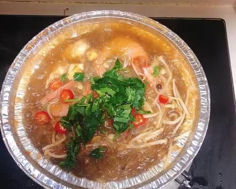 家庭版烤粉丝的做法