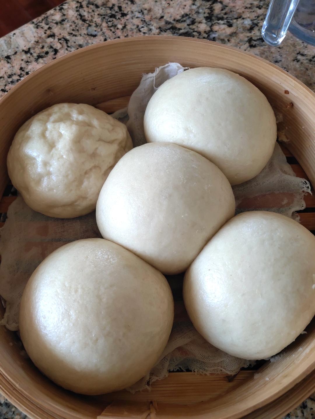 烫面（烫种）馒头