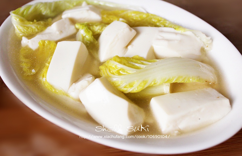 白菜炖豆腐