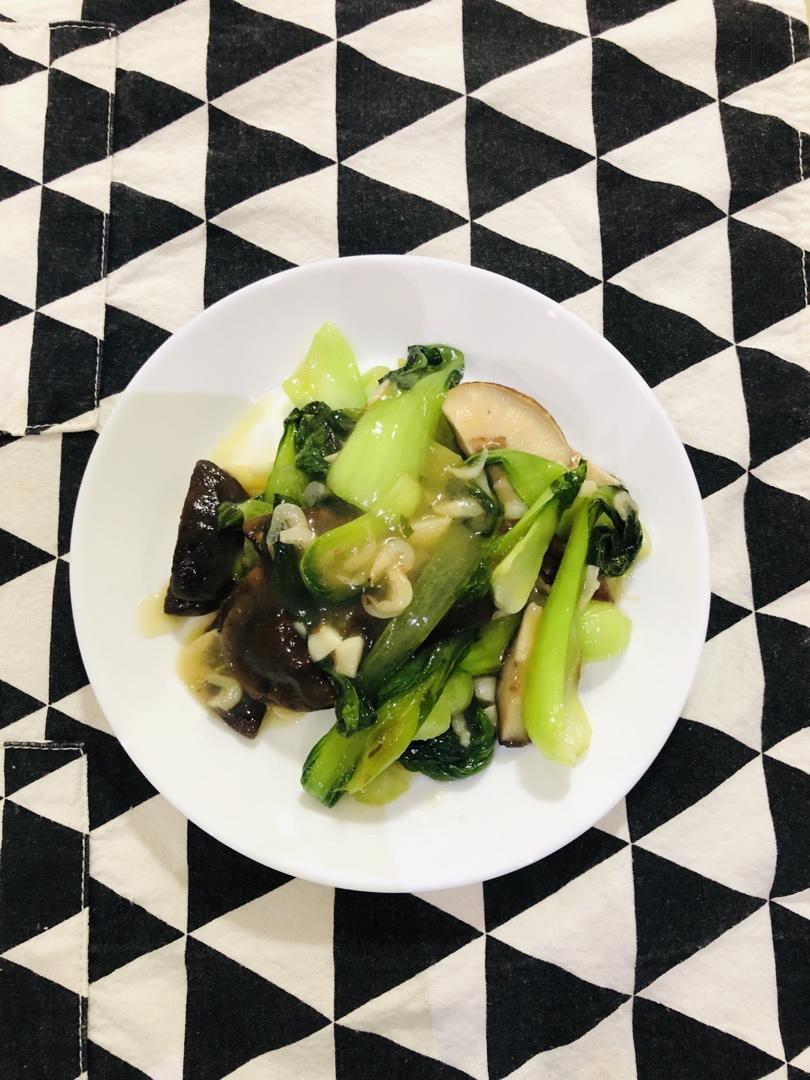 蚝油香菇小油菜
