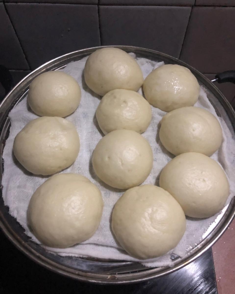 不用醒面！一次发酵！最简单的白馒头