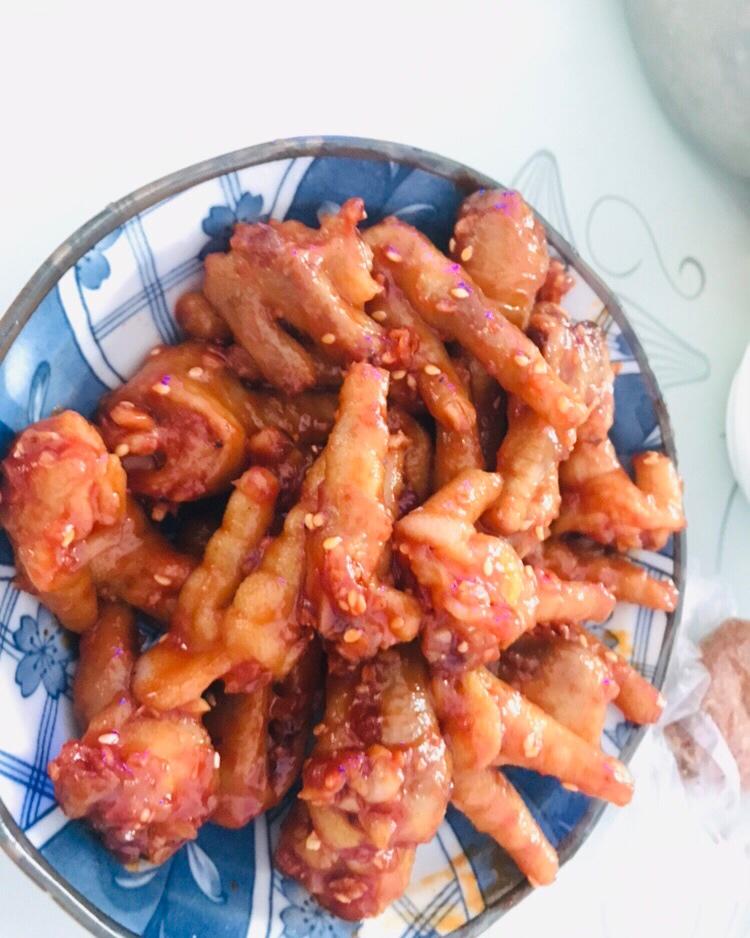 韩式辣酱鸡爪