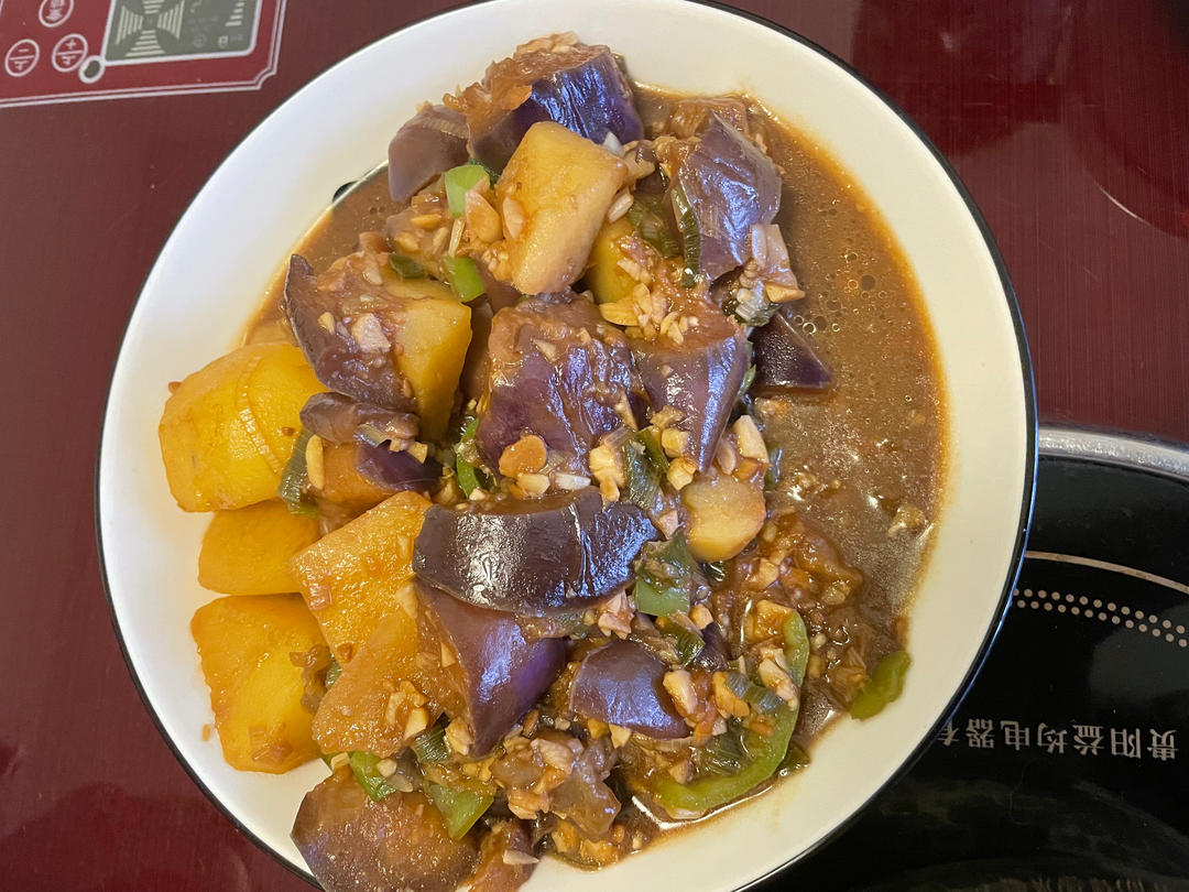 【超下饭】土豆炖茄子