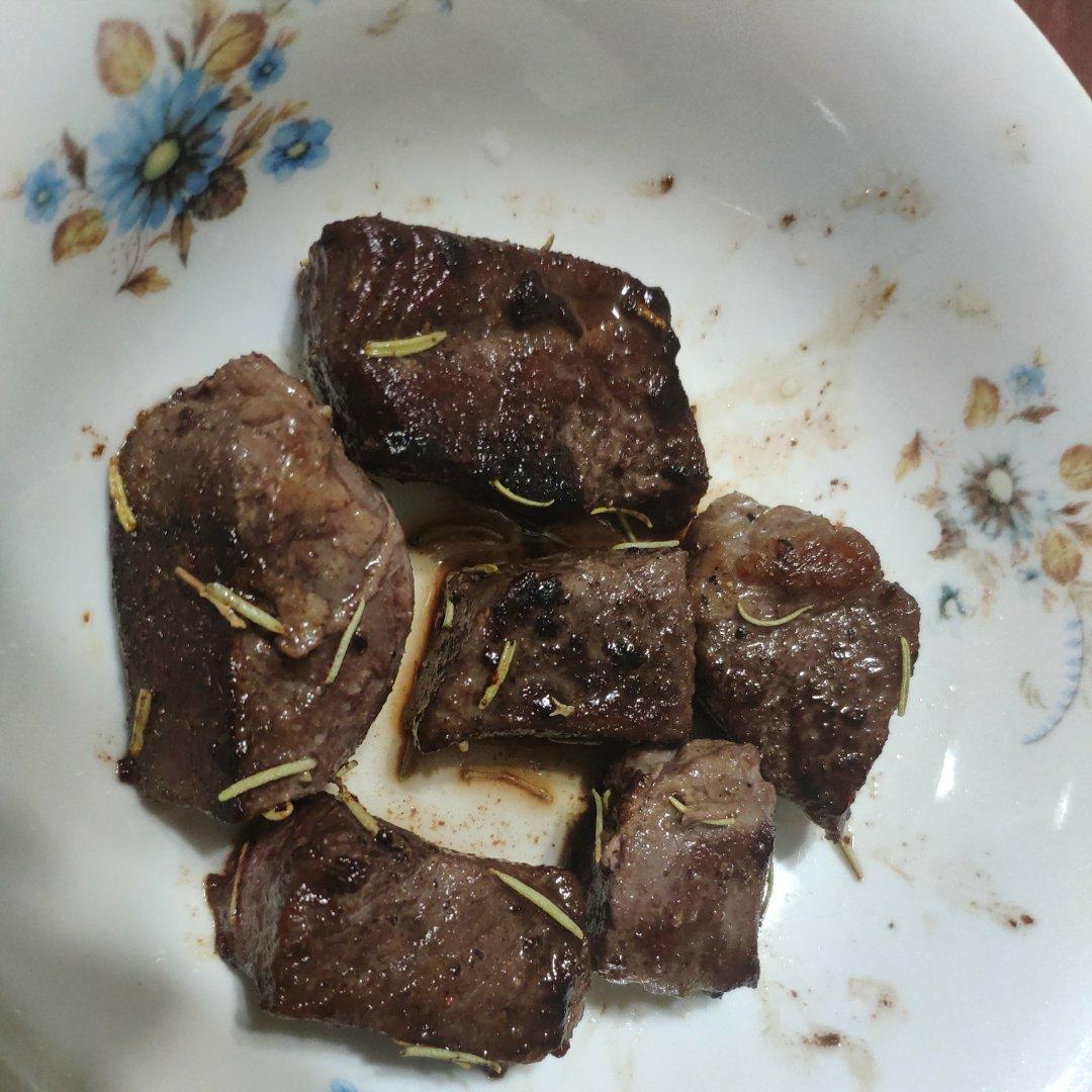 这么做厚切西冷牛排，不香吗