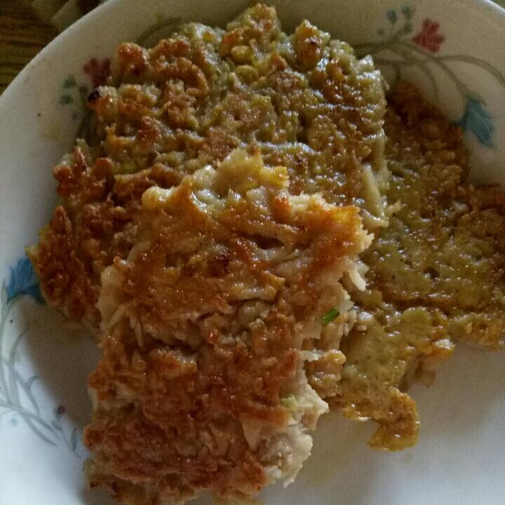 懒人快手餐：鸡蛋藕饼