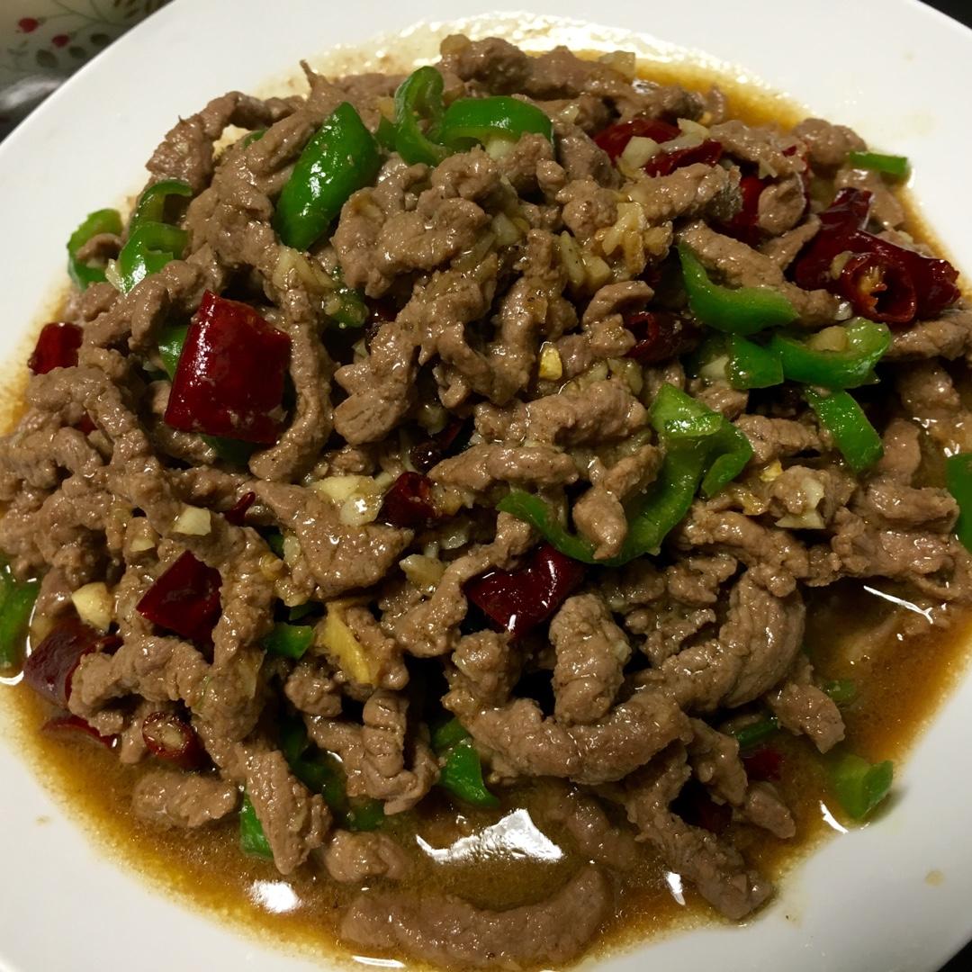 小炒牛肉