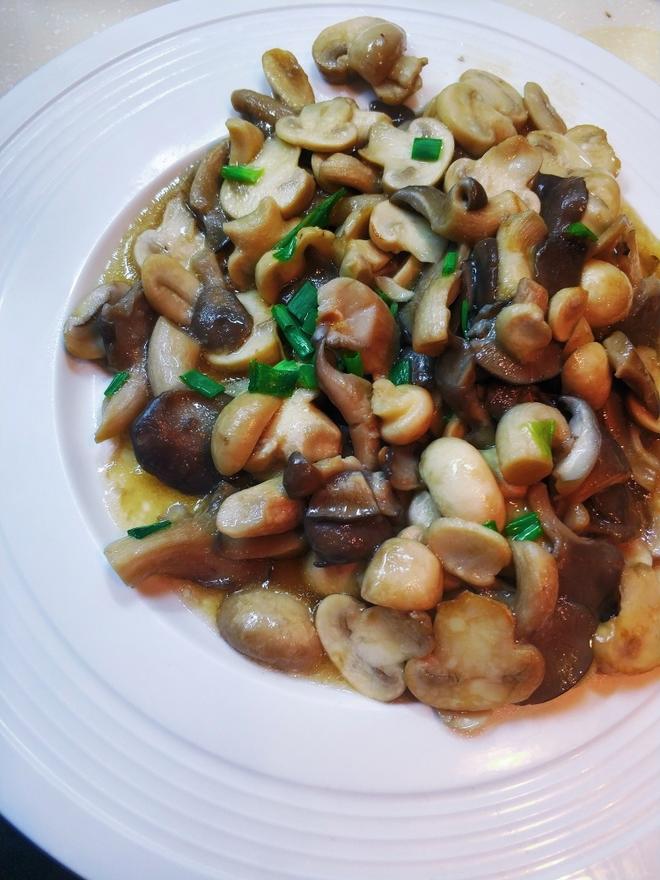 年夜饭-蚝油蘑菇的做法
