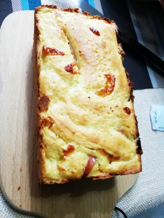 香葱肉松手撕吐司