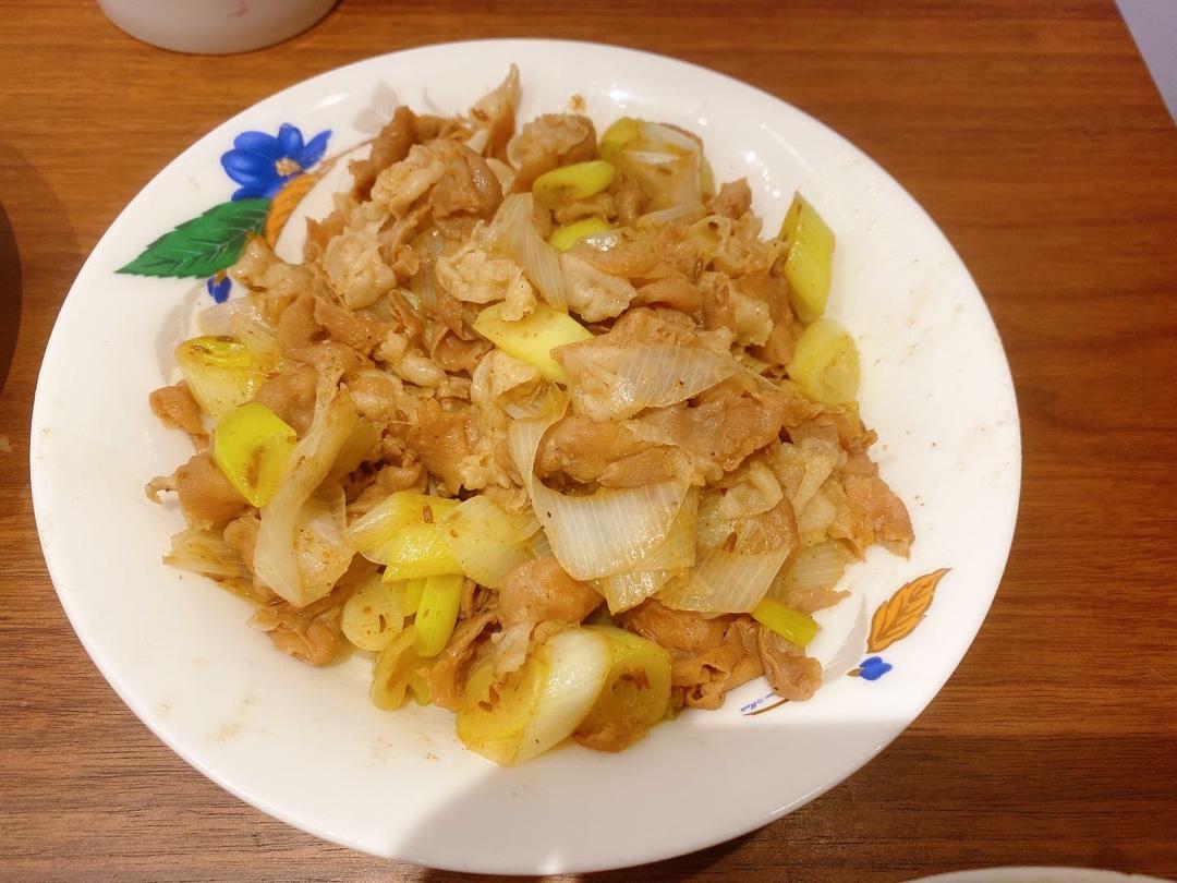 葱爆孜然羊肉
