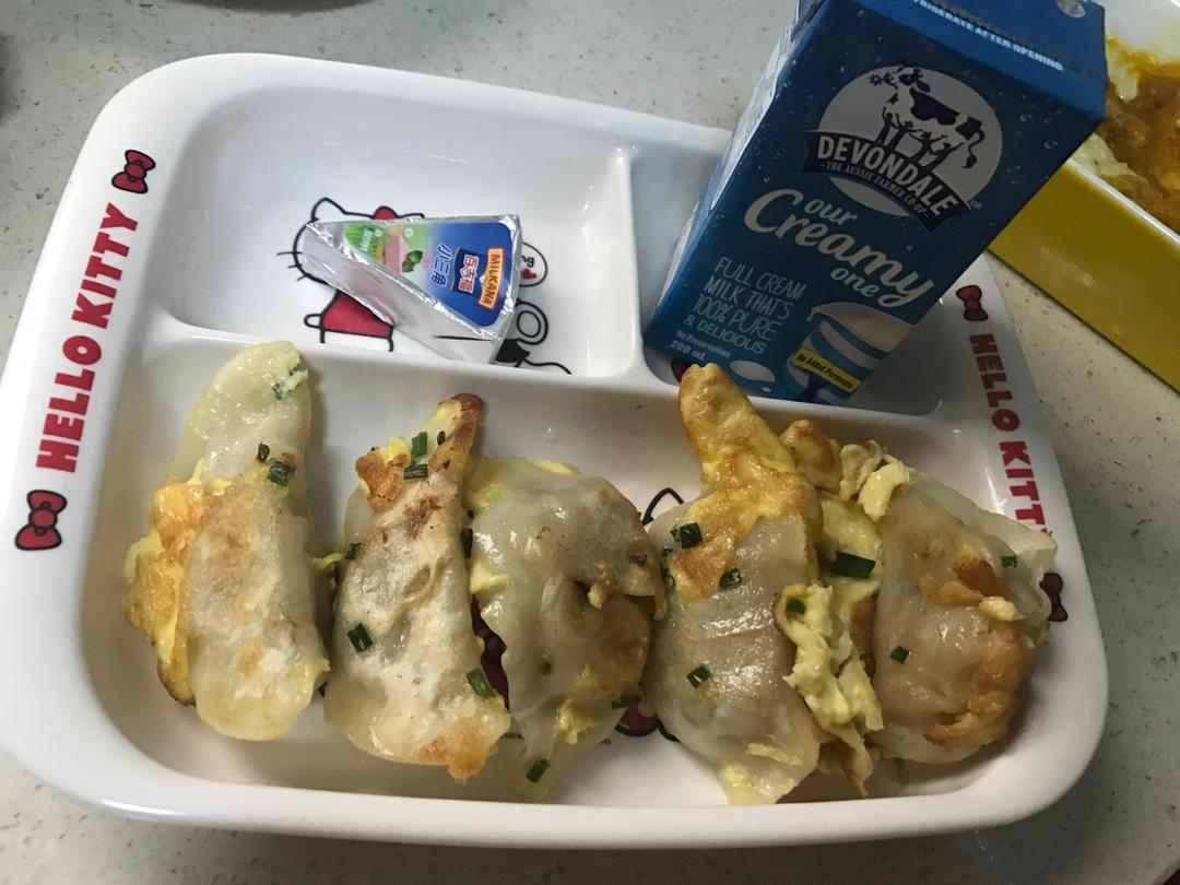 早餐来一锅香脆的生煎饺子
