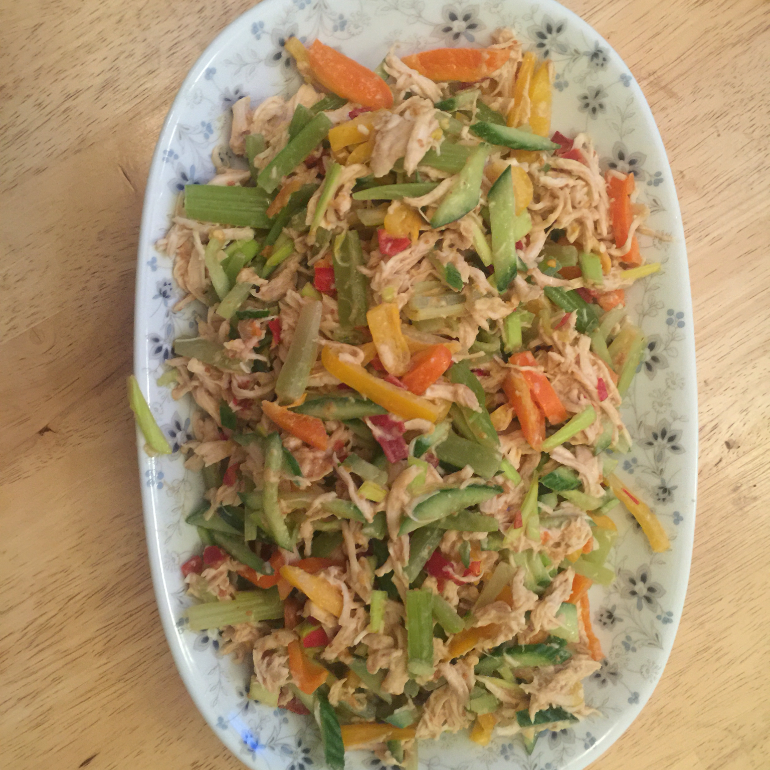 【健康三餐】酸甜黄芥末拌鸡丝