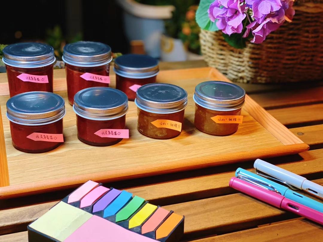 大颗粒草莓🍓酱～