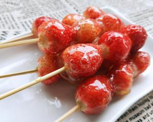 草莓糖葫芦的做法 步骤10