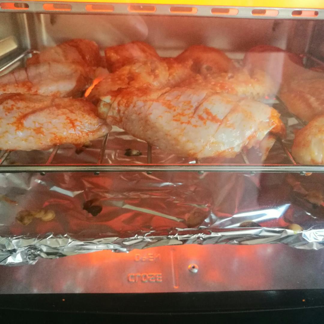 奥尔良鸡翅烤箱版