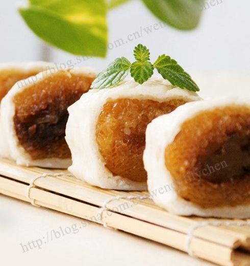 甘香糯米卷的做法