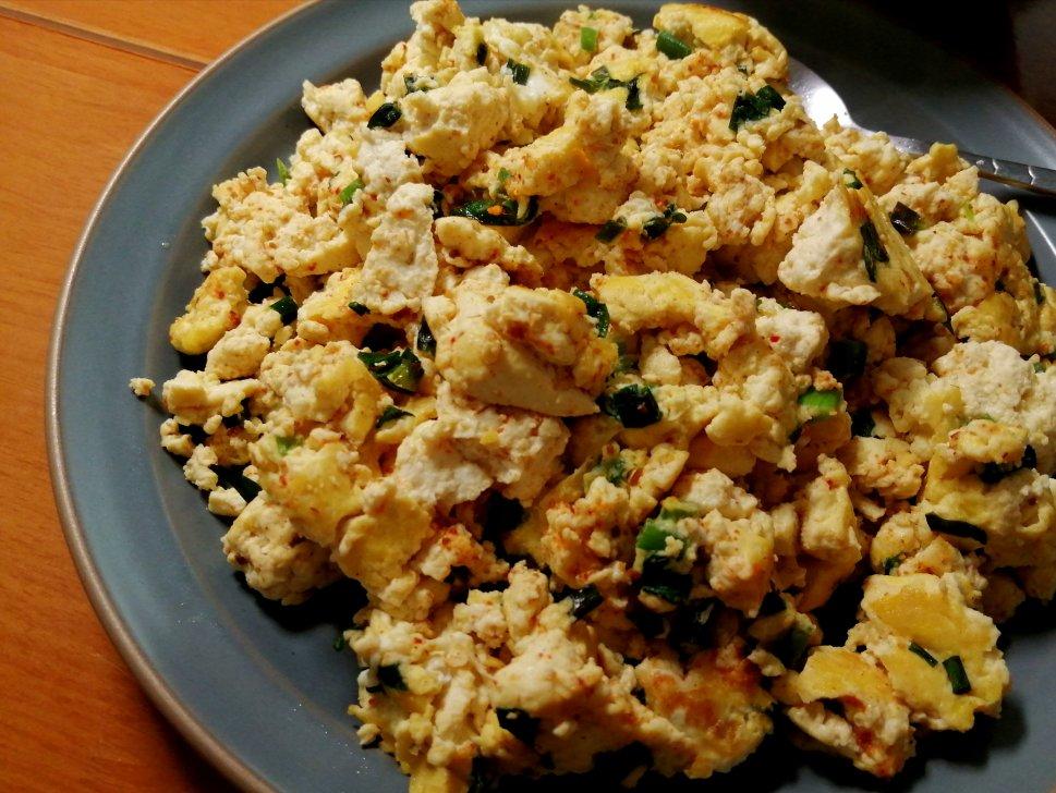鸡刨豆腐