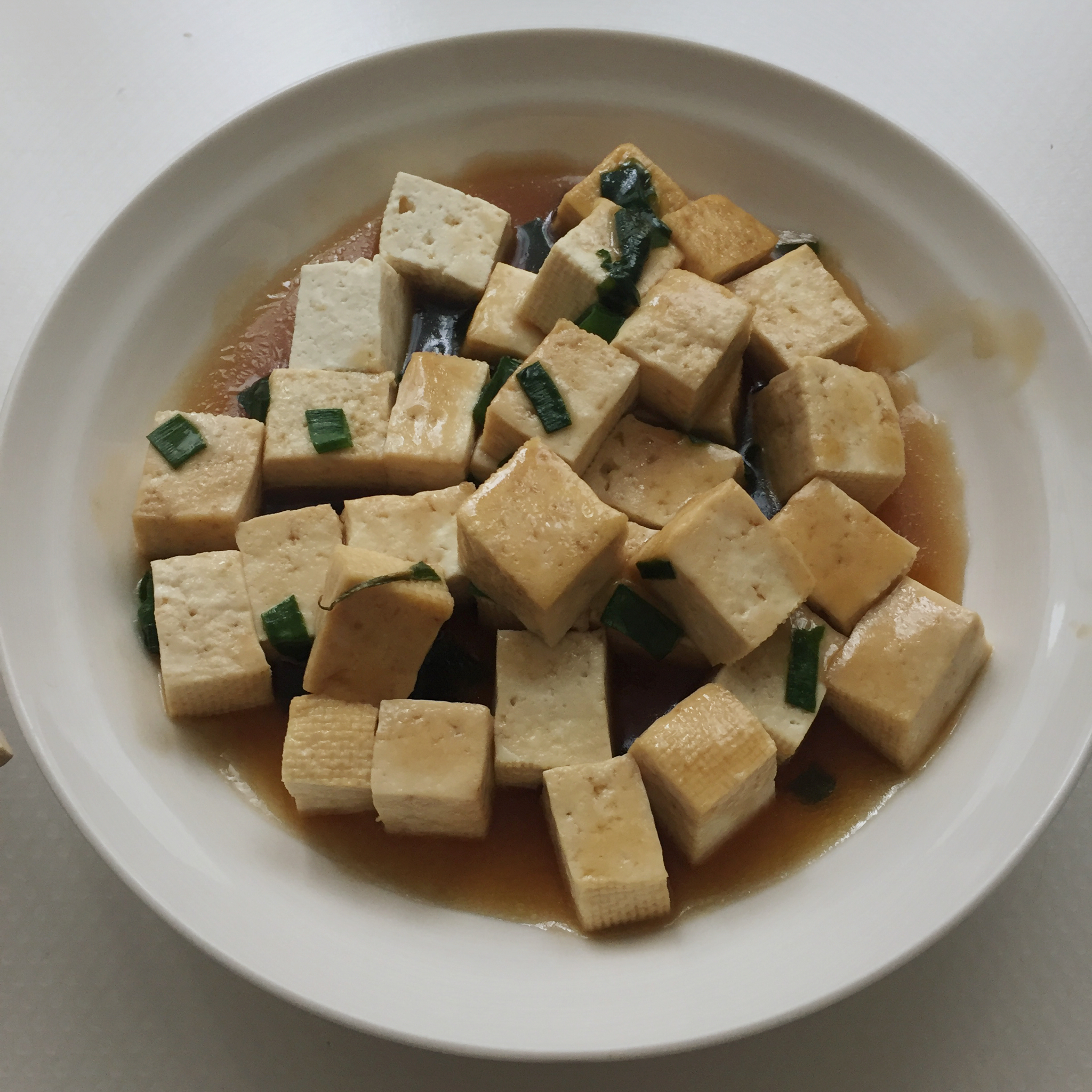 红烧豆腐
