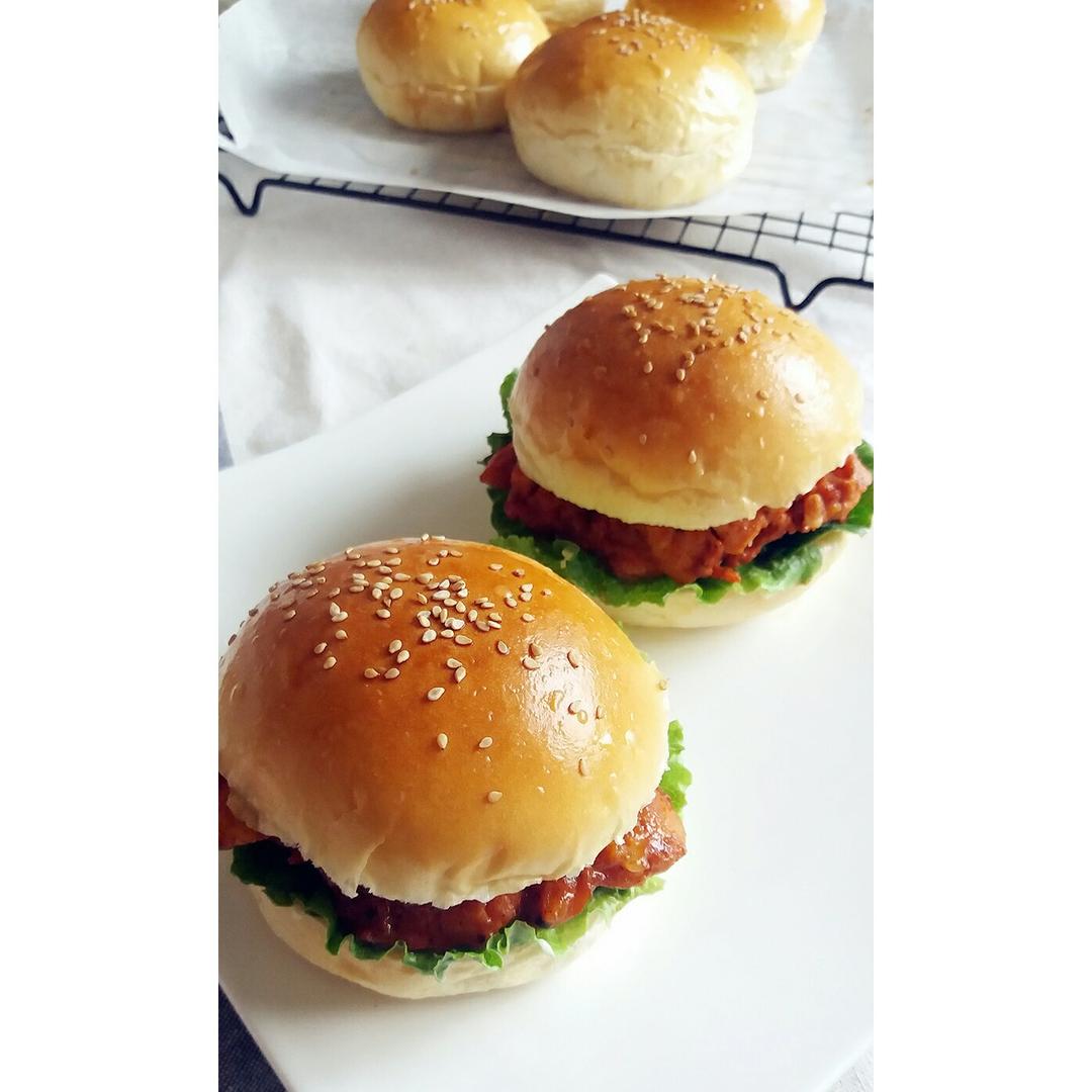 汉堡（基础汉堡胚做法）