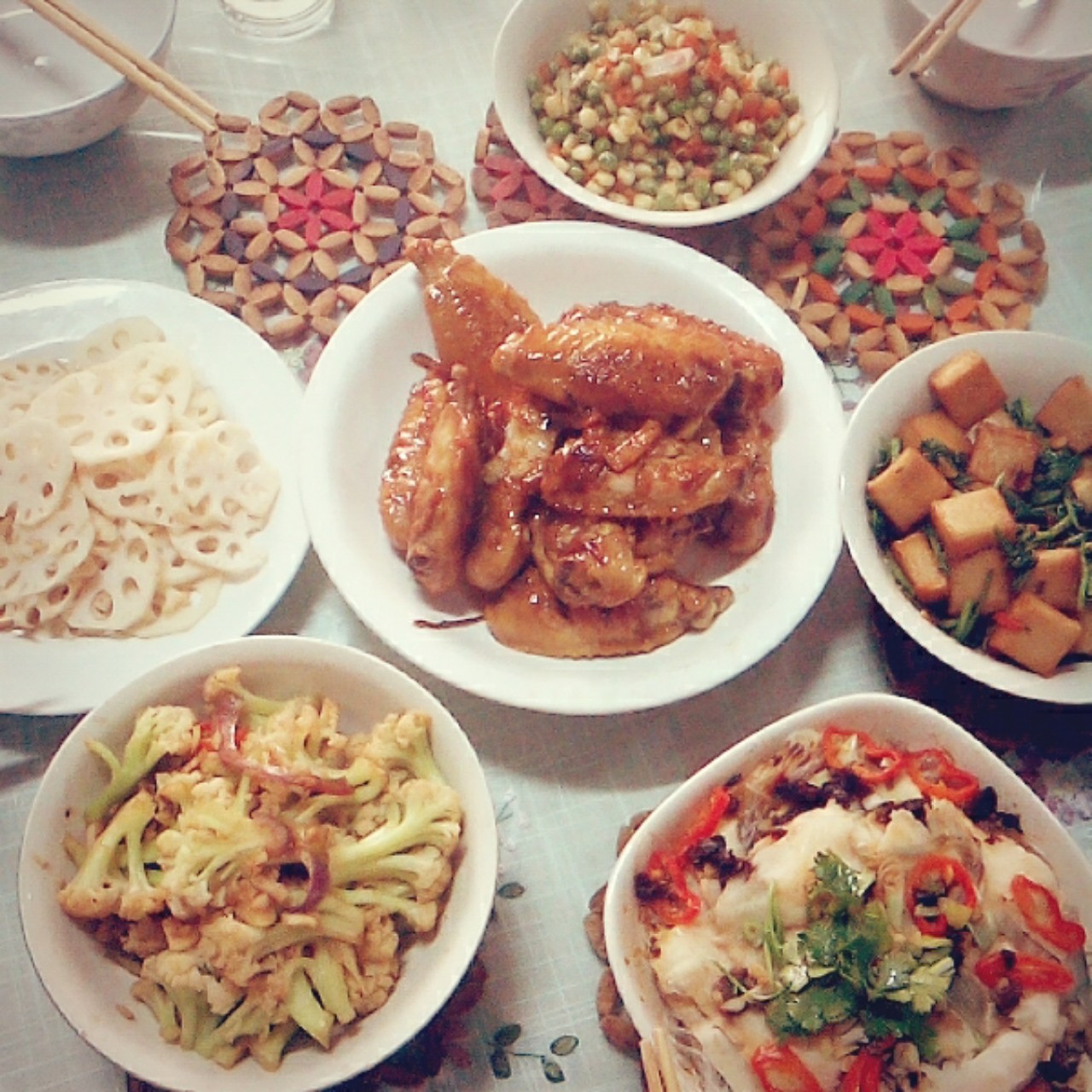 Healthy diet.