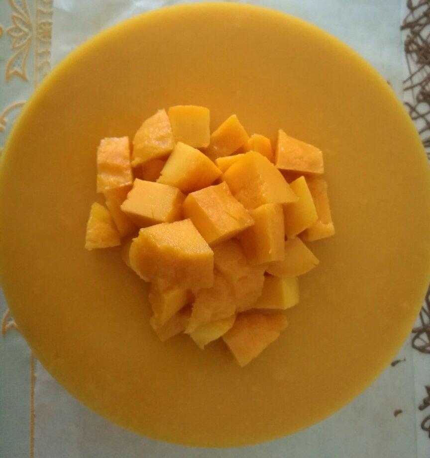 芒果慕斯蛋糕8寸