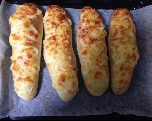 香葱芝士面包条