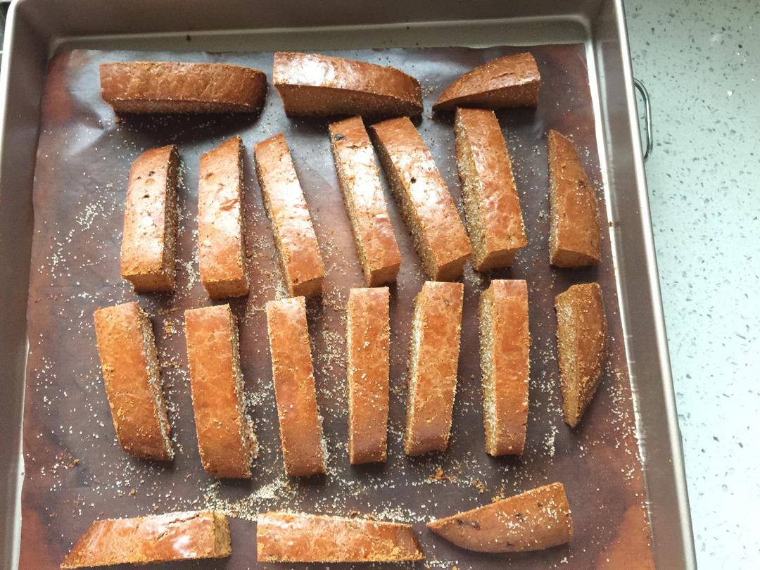 肉桂红糖意式脆饼干 Cinnamon Toasted Biscotti