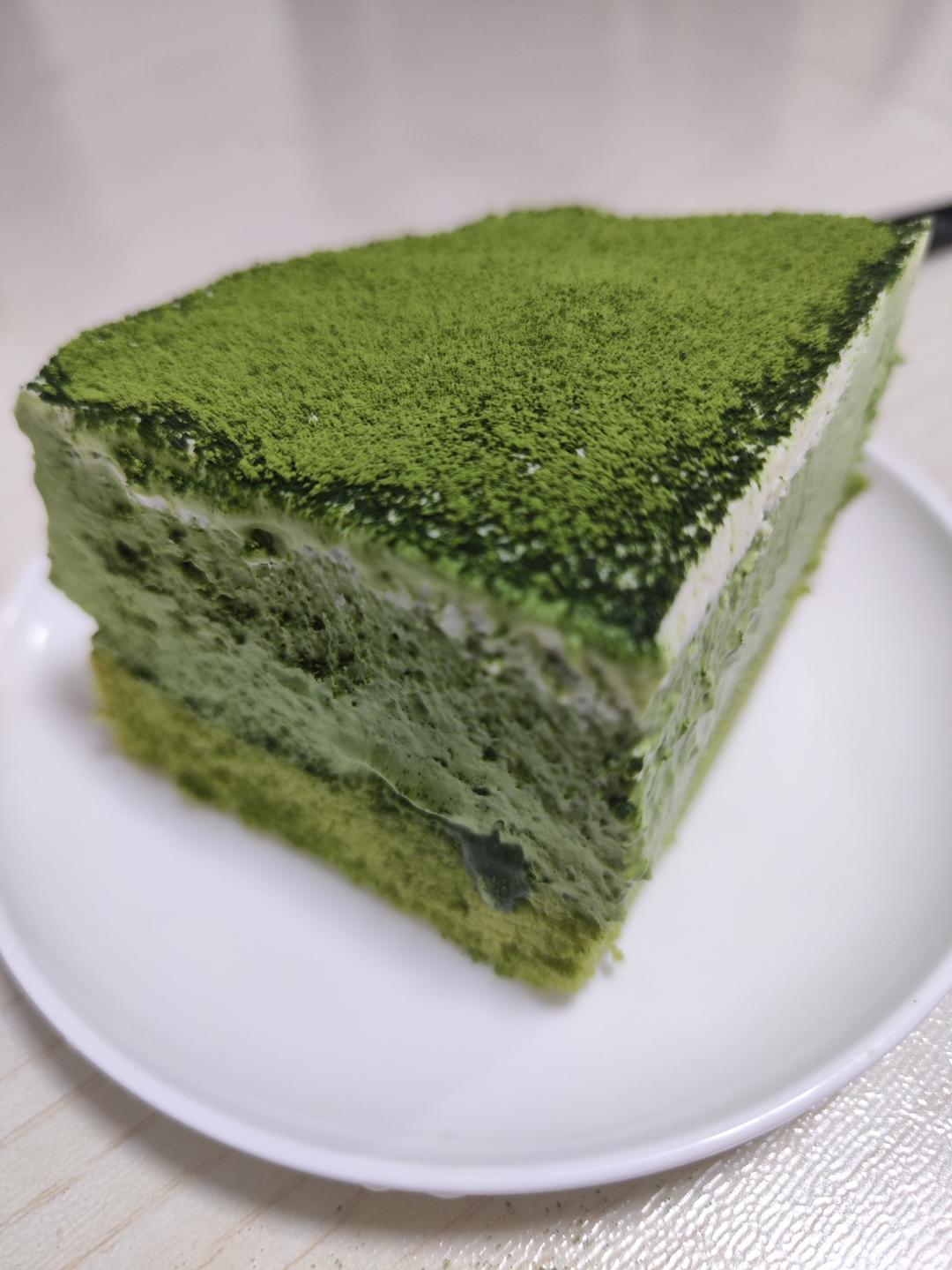 抹茶雪域（内附抹茶戚风详细操作）