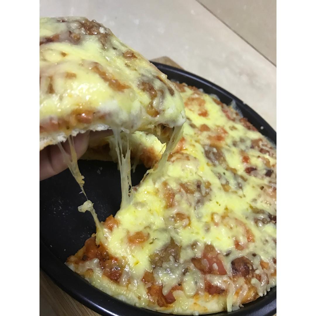 八寸披萨饼皮（四个）制作