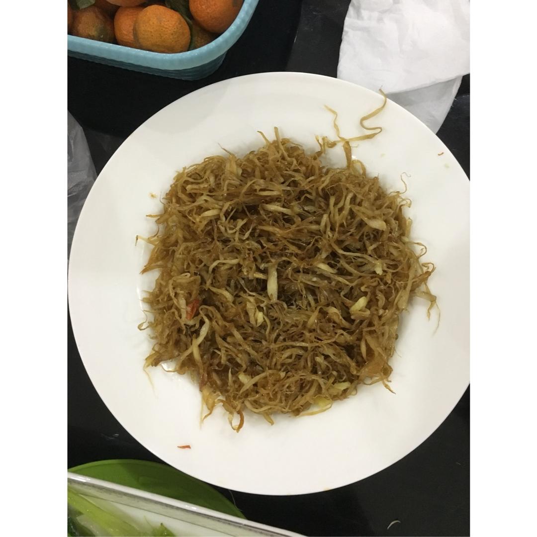 干煸手撕杏鲍菇