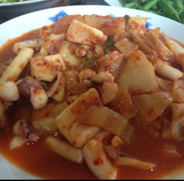 泡菜鱿鱼
