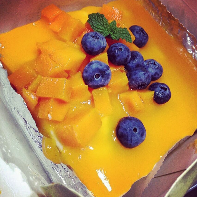 蓝莓冻酸奶芝士蛋糕