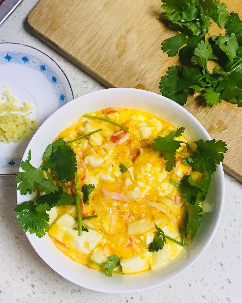 【蟹黄豆腐】