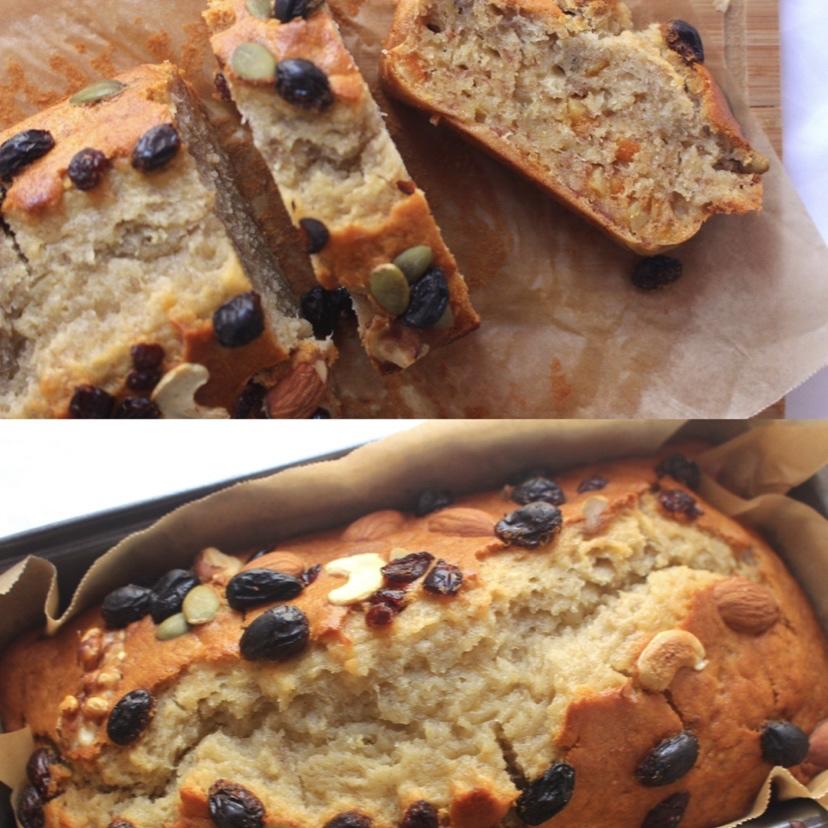 葡萄干果仁可可磅蛋糕-附掐秒表做胖蛋糕大法