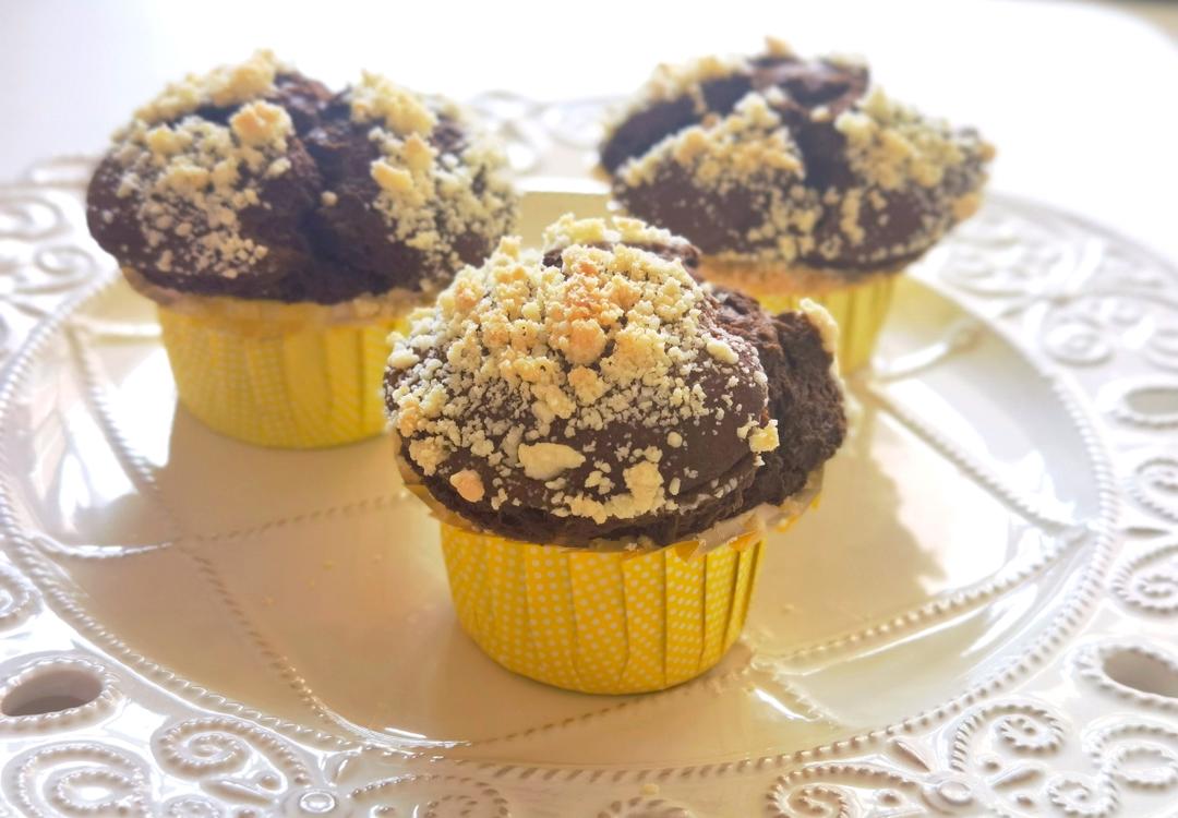 爆，爆，爆炸头的南瓜麦芬蛋糕！松软可口，超简单！