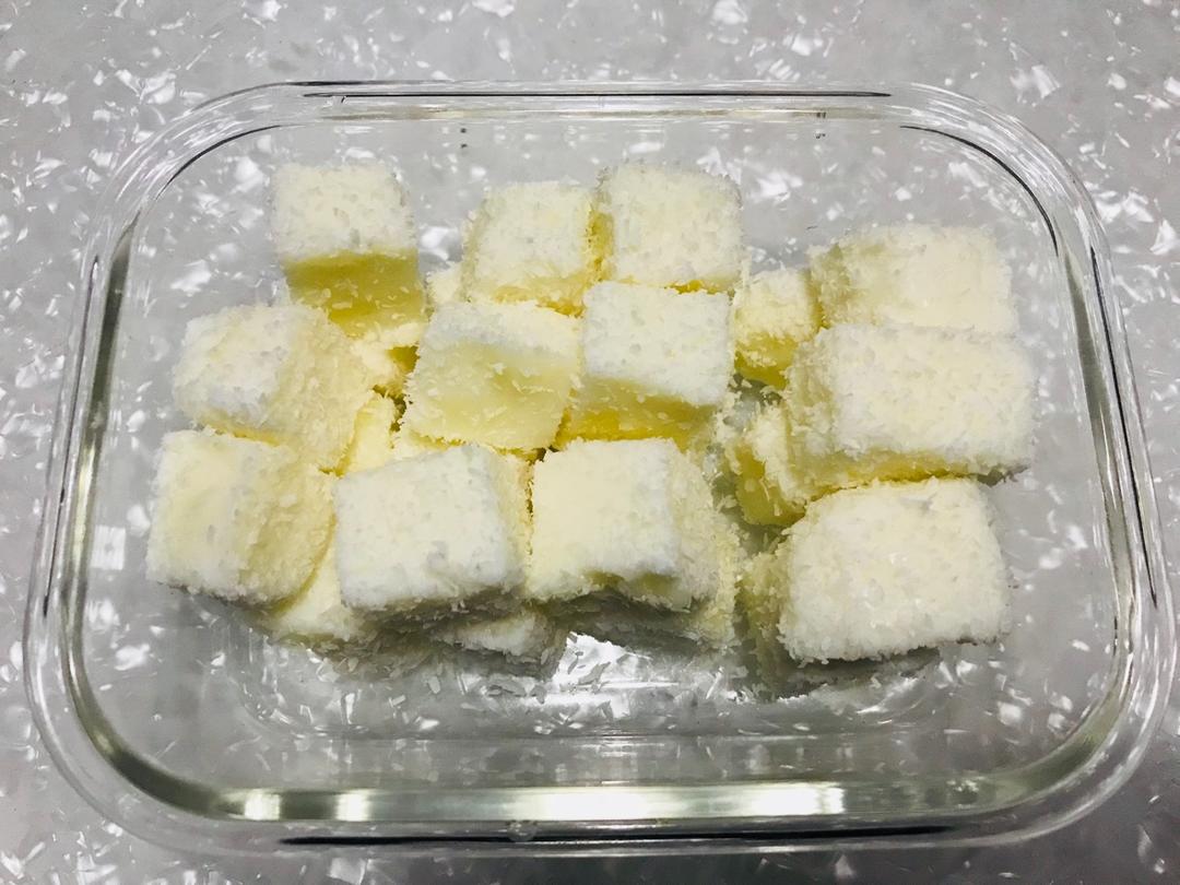 椰蓉牛奶小方-无淡奶油健康低糖