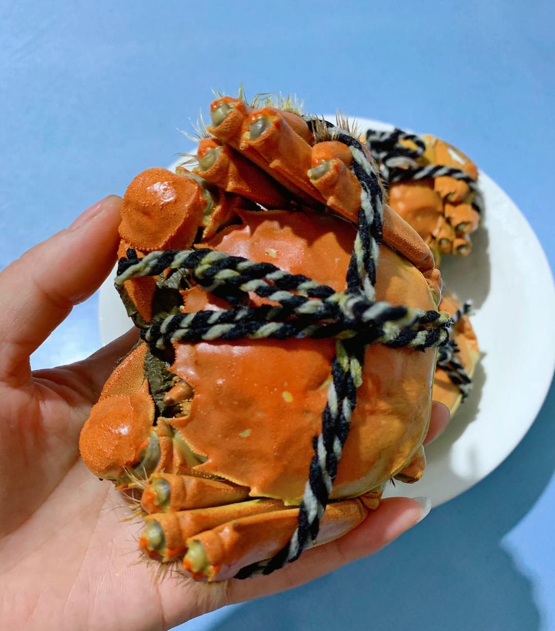 清蒸大闸蟹