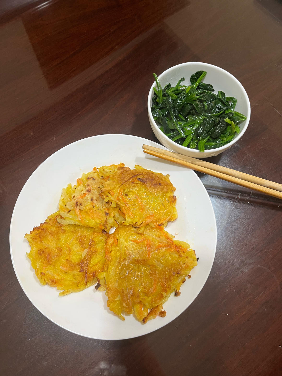 土豆饼(土豆胡萝卜丝饼)