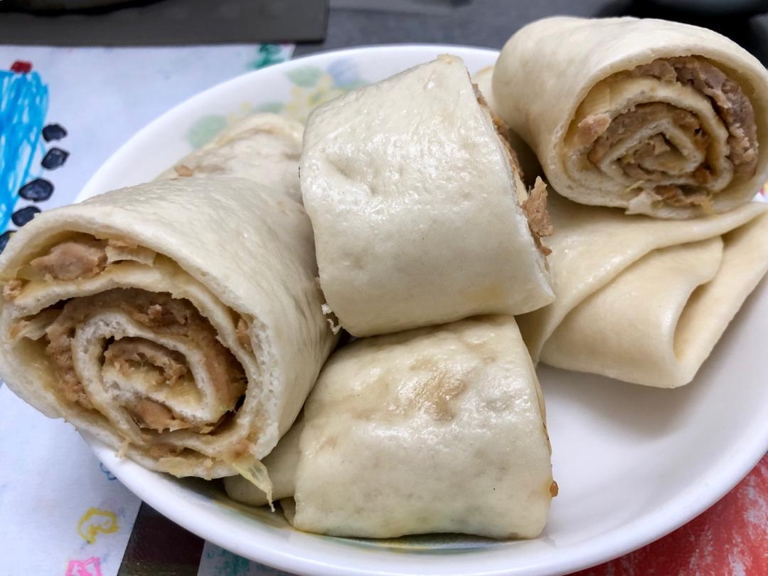 那妞-3做的肉龙(俗称肉卷子)