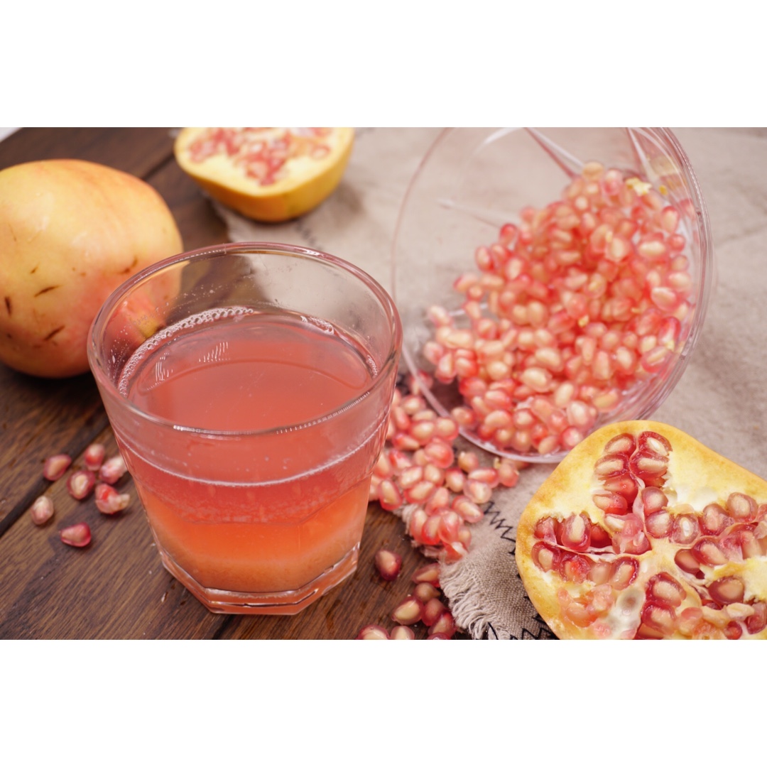 幸福米汤做的石榴汁