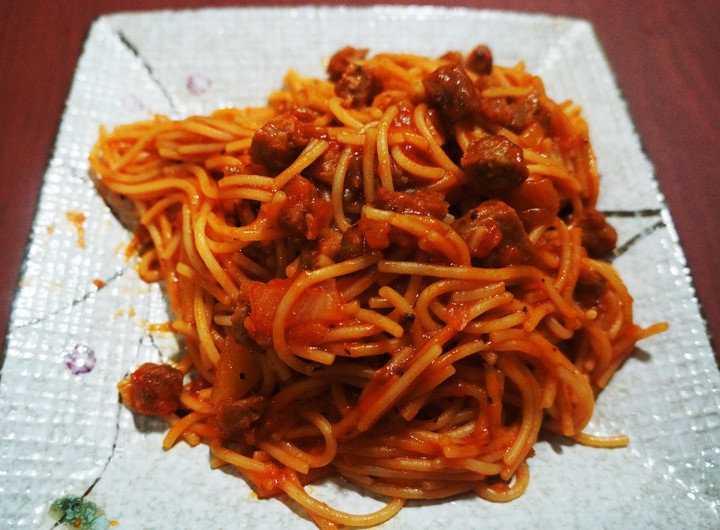 番茄肉酱意面