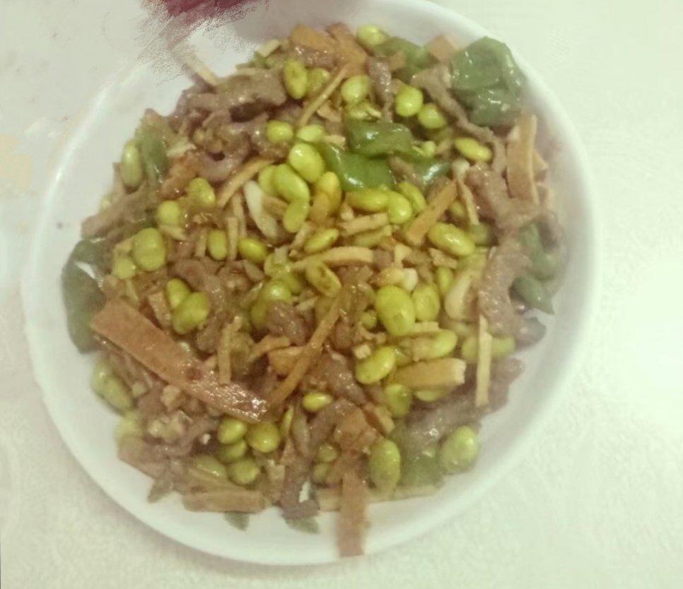 青椒肉丝炒香干